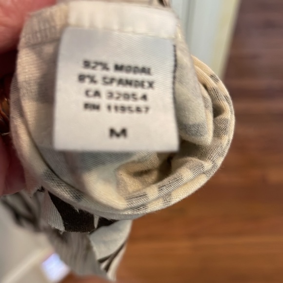 Rachel Palley brown/cream scoop neck dress - Picture 5 of 6